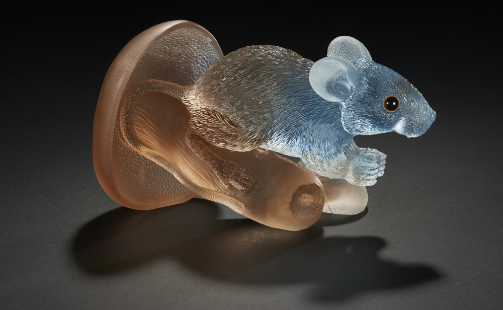 Mouse On Mushroom